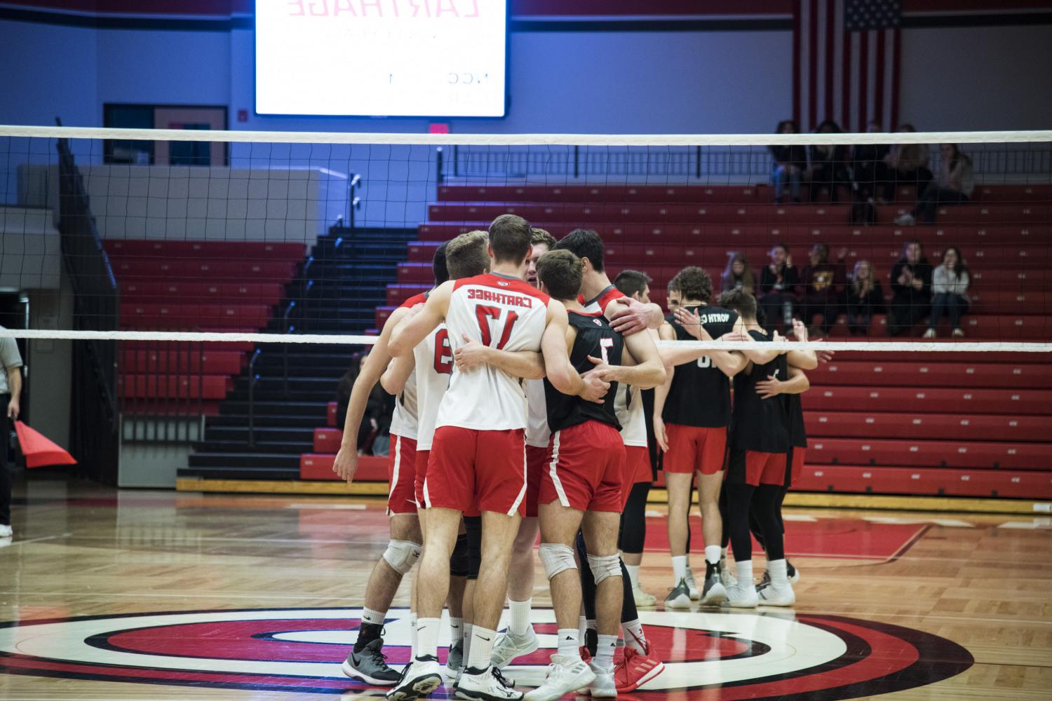 The Carthage Men's Volleyball team won the NCAA championship in 2021.